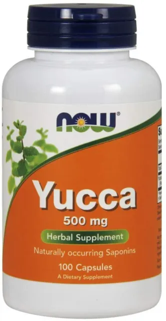 NOW FOODS, YUCCA 500mg 100 Kapseln MENGENRABATT SUPER PREIS