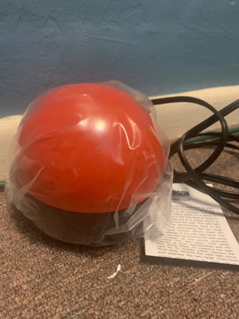 Luz de seguridad fotográfica para cuarto oscuro Paterson con filtro rojo cúpula A, 110V #PTP760JC