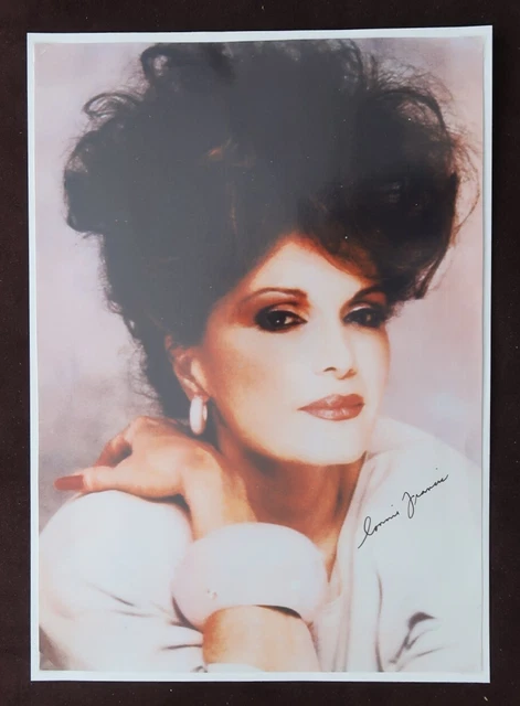 Connie Francis - singer - autographed photo