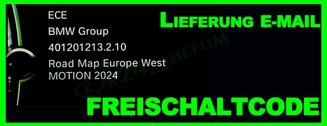 thumbnail image 2 of Genuine BMW Mini West & East Europe Motion 2024-1 Map Navigation + FSC Code 2 of 5