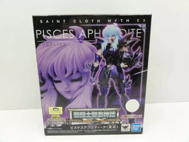 Bandai Saint Seiya Myth Cloth EX Pisces Aphrodite Surplice figure Tamashii