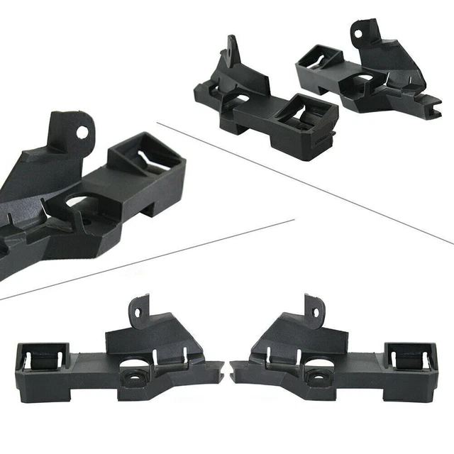 Bumper Bracket Plastic Front LH + RH For 2002-2005 BMW 325i 325xi Sdn/Wgn Guide