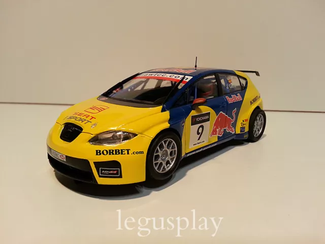 Slot scx scalextric Altaya Seat Sport Seat Löwe Wtcc Nº 9 J. Gen