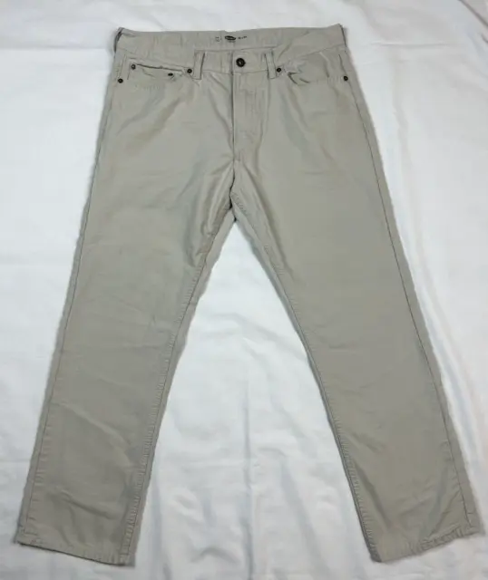 OLD NAVY MENS Pants Khaki Size 36x30 Slim Fit Cotton Tan $9.59 - PicClick