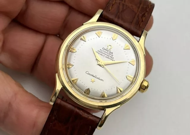 OMEGA CONSTELLATION  AUTOMATIC  Ref. 2652 Cal. 354  34.5mm  1948 14K SOLID GOLD