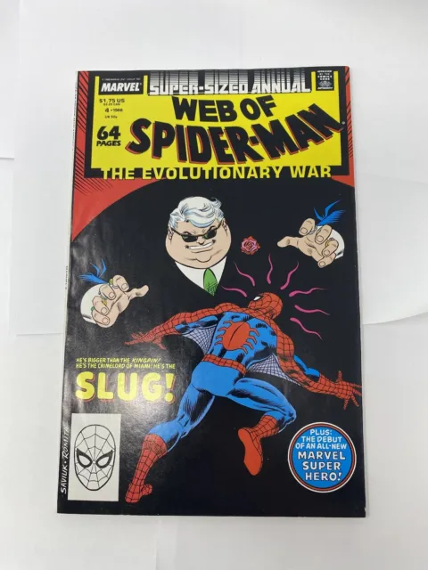 Web Of Spider-Man Annual 4 Marvel Comics VF