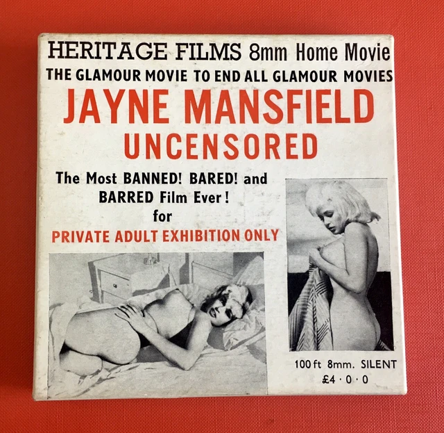 banned vintage 8mm RARE C1963 BOXED 8mm Home Movie-JAYNE MANSFIELD UNCENSORED-Most Banned Film  Ever £89.00 - PicClick UK