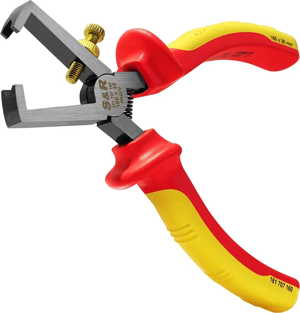 Pince Dénuder Dénudeur Automatique Câble fil Cosse tableau fusible coffret alu T