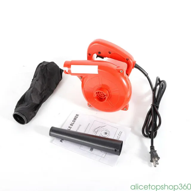 1000W ABS Electric Operated Air Blower for Cleaning Computer Cleaner Red 110V US