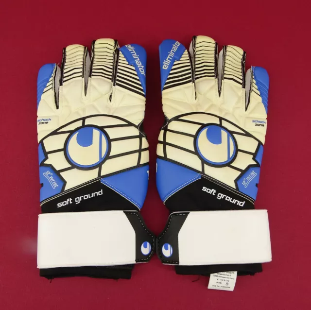 Uhlsport Torwart Handschuhe Fußball Eliminator SOFT HN Comp 100017301 Gr. 8