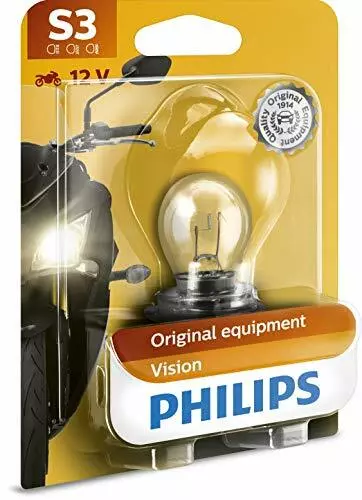 Philips automotive lighting - Luce fanale S3, confezione singola, modelli (A6g)