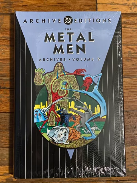 The METAL MEN DC Archive VOL 2 HC SEALED OOP HTF Robert Kanigher Ross Andru Rare