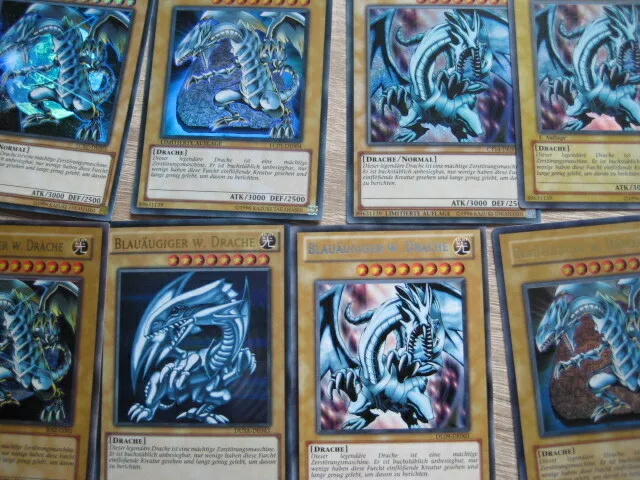 CUBIERTA de ojos azules dragón blanco libre selección Yu-Gi-Oh SDK LOB BNZ LC01 CON DRAGÓN 3