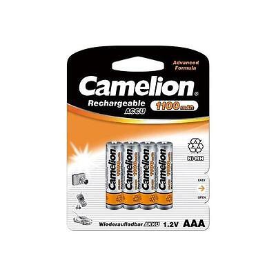 Camelion Batterie AAA Micro 1100 MAH 4er Boîte Camelion Nimh Rechargeable Charge Rapide 