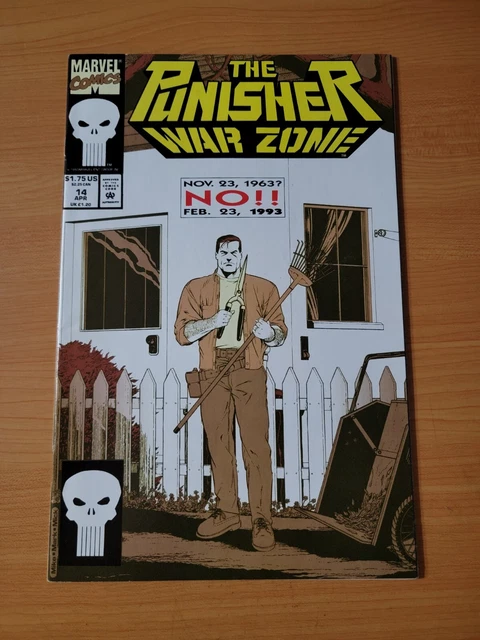 Punisher War Zone #14 Direct Market Edition ~ NEAR MINT NM ~ 1993 Marvel Comics