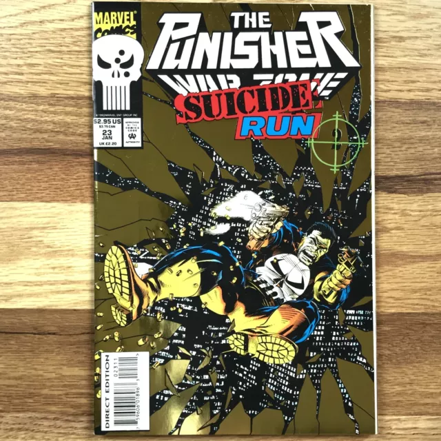 The Punisher War Zone #23 Comic Book Marvel VF NM