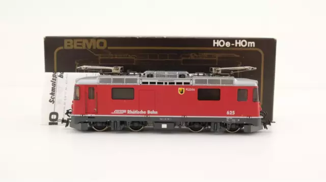 Bemo H0m 1258 125 locomotiva elettrica ""Küblis"" Ge 4/4 II 625 RhB digitalizzata