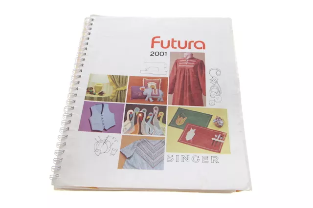 Original Bedienungsanleitung für Singer Futura 2001 Nähmaschine Sprache: Italian