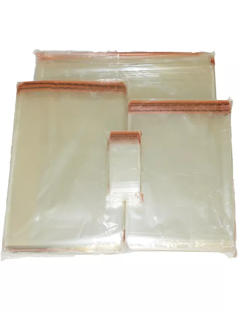Beutel Selbstklebend Folien-Beutel Plastik-Tüten-Taschen ab 40 bis 460 mm