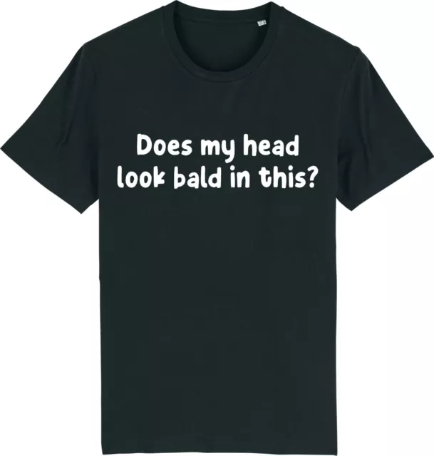 BALDY - LA MIA TESTA SEMBRA CALVA IN QUESTO? T-shirt divertente persona slap head calva