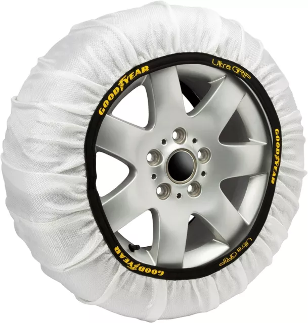 Goodyear Set of 2 Ultra GRIP Car Textile Snow Chains Size S