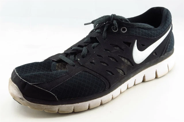 NIKE FLEX 2013 Run Shoes Size 10.5 M Black Running Fabric Men