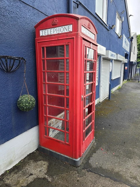 ICONIC POST OFFICE Red Telephone Box British K6 £500.00 - PicClick UK