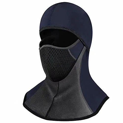 ROTTO Cagoule Moto Noir Balaclava Ski Cyclisme Masque Moto Cross VTT de Sport Im