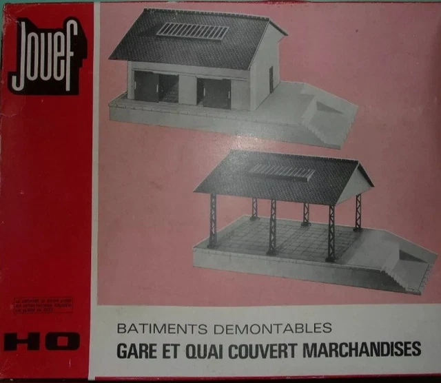 Maquette Gare Moderne Jouef Type Maintenon 2704 - À Monter - État Neuf