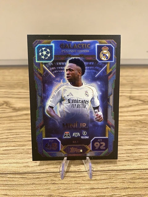3 CARTES) 2022-23 Topps spécimens chromés #S-11 Vini Jr. Real Madrid C
