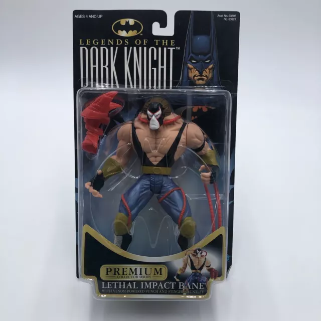 Batman Legends of the Dark Knight DC Lethal Impact Bane Figure 1996 Kenner