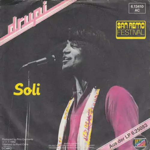 Drupi - Soli 7" Single Vinyl Schallplatte 35477