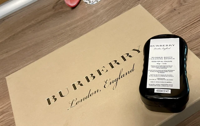 NUOVA SPUGNA BURBERRY per pulizia scarpe pulizia EUR 25 00