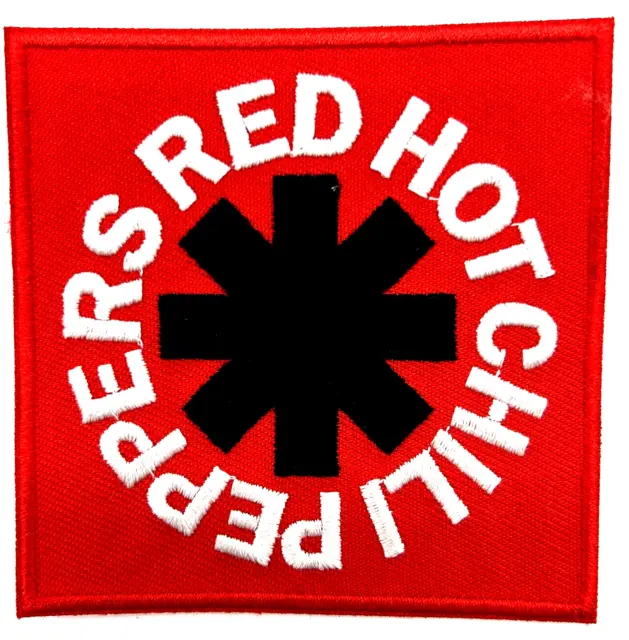 Red Hot Chili Peppers Rock Music Applique Embroidered Iron on Patch