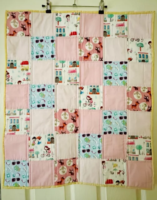 Patchwork Babydecke/Spielmatte