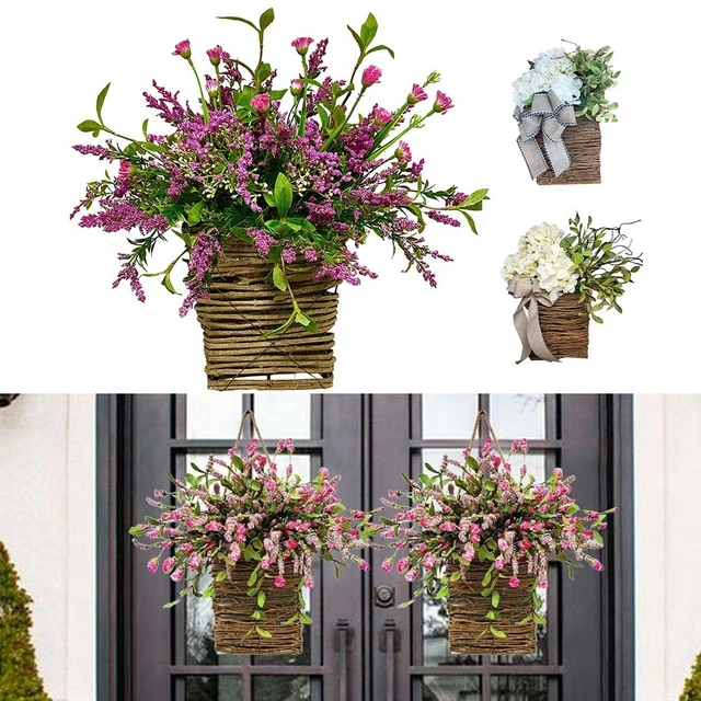 Hohe Qualität Blumengirlande Dekoration Rosa Schön Türaufhänger Wildblume