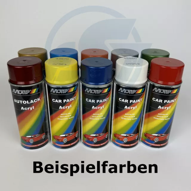 Motip Autolack Spray 400ml Farbspray Lackspray Lackdose viele Farben bis 51300