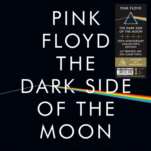 PINK FLOYD - The Dark Side of The Moon. 50th (2024) 2 LP transparent vinyl preor 2