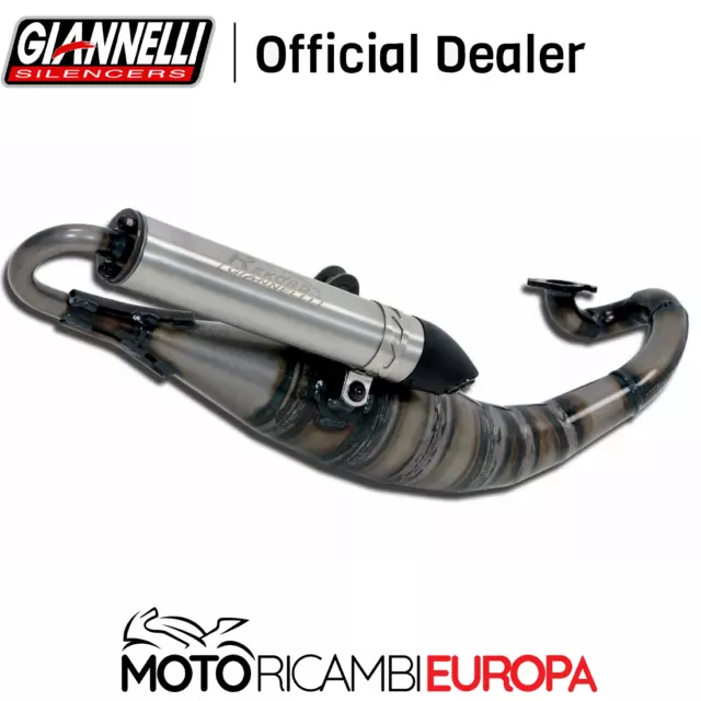 Marmitta Scarico Espansione Giannelli Rekord Gilera Typhoon X 50 2T