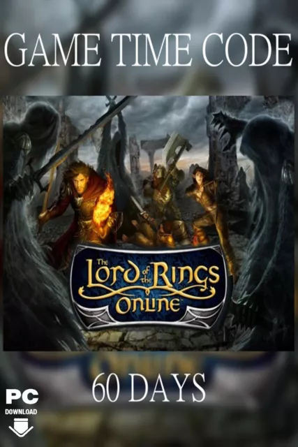 LOTRO Game Card 60 Days - Der Ringe Online - Gamecard 60 Tage Digital Code [EU]