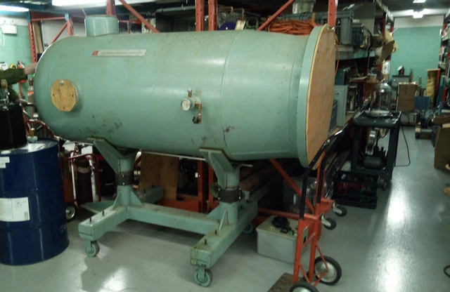Large Pressure Vessel Vacuum Chamber Ken Weld 400 PSI at 120F