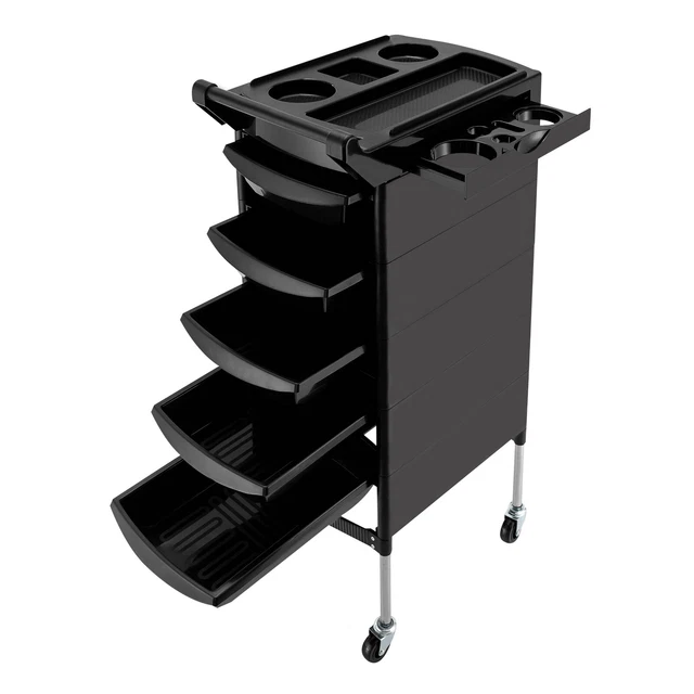 Beauty Rolling Salon Trolley Spa Cart Styling Station Equipment Storage Tray Beauty Rolling Salon Trolley Spa Cart Styling Station Equipment Storage Tray