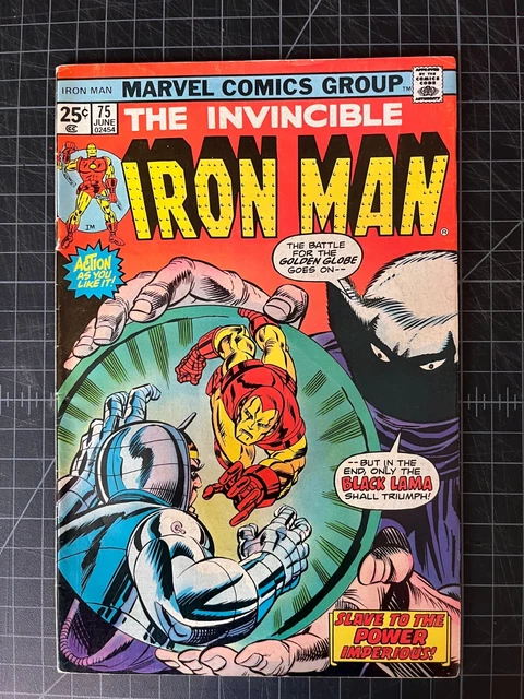 Invincible Iron Man #75 Marvel Comics 1975 Mike Friedrich George Tuska MCU