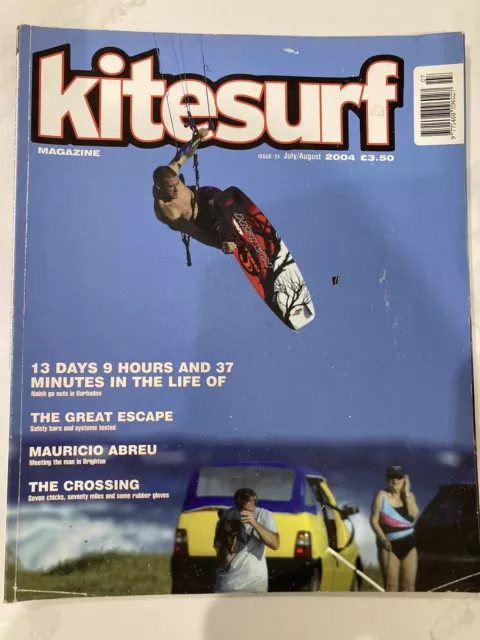 Kitesurf Magazine Kiteboarding Issue 24 July / August 2004
