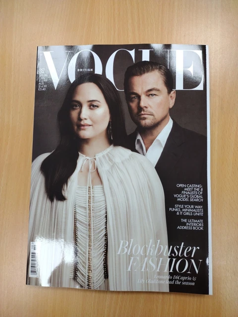 BRITISH UK VOGUE Magazine - October 2023 - Lily Gladstone & Leonardo