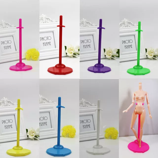 10sets Doll Stand Display Holder For Monster High Doll Support For 11.5in Dolls