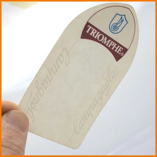 NOS CAMPAGNOLO TRIOMPHE TUBE LOGO DECAL SET OLD ROAD BIKE VINTAGE STICKER 80s