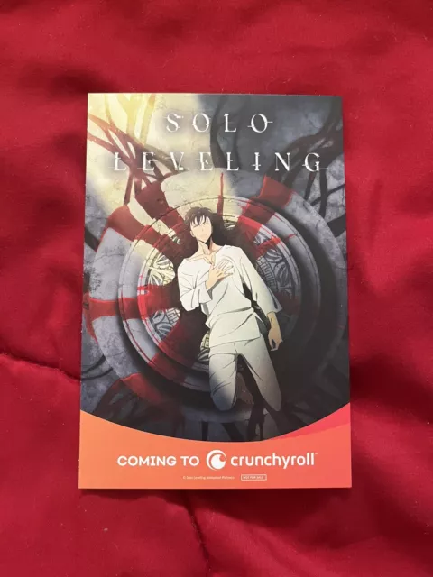 SDCC / Anime Expo 2023 Crunchyroll Solo Leveling Exclusive 11x17