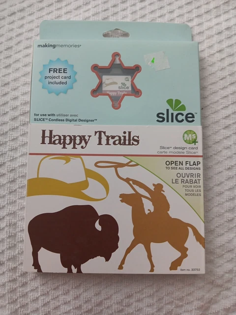 Tarjeta de diseño de rebanadas Making Memories Happy Trails.