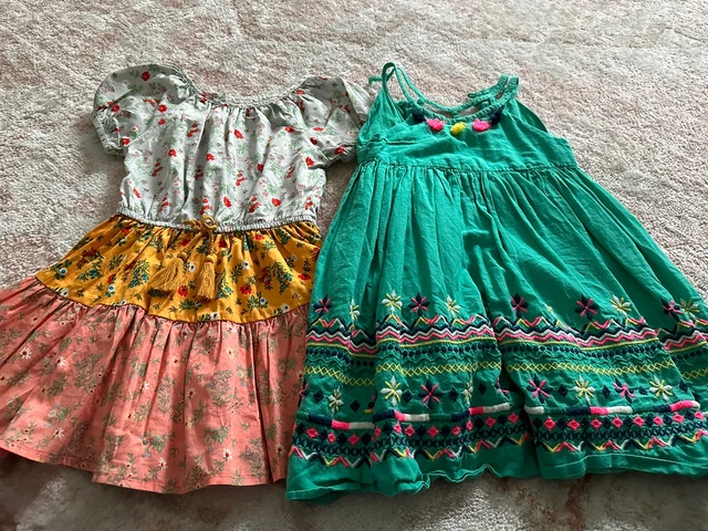 2 Designer Toddler Girl Dresses Sz 3T - Peel Kids Nordstrom’s & Isaac Mizrahi